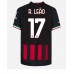 Cheap AC Milan Rafael Leao #17 Home Football Shirt 2022-23 Short Sleeve